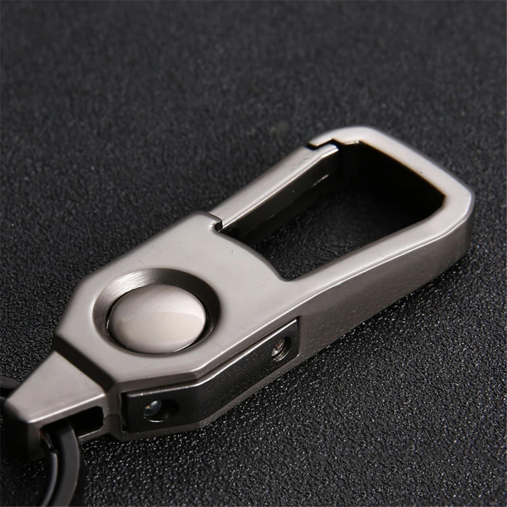Bycobecy Male And Female Universal Key Holder LED With Light DIY Metal Case Men's Car Custom Creative Pendant Organizer | Багаж и