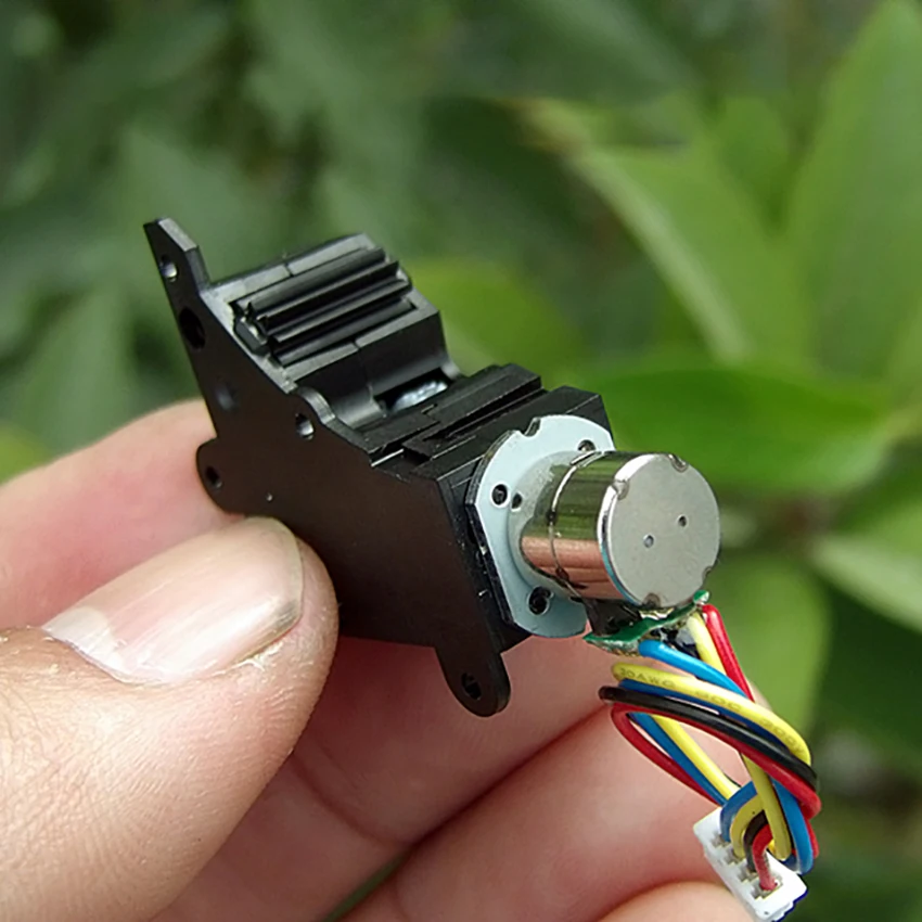 1PC Miniature Stepping motor with gearbox Two-phase four-wire gearmotors 8MM micro stepper for Digital camera Focusing | Обустройство