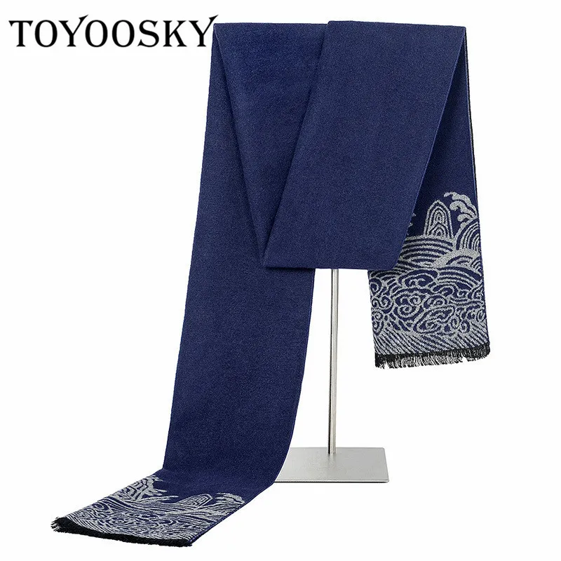 Toyoosky Новинка 2017 года Англия Бизнес отдыха Стиль осень-зима Для мужчин шарф