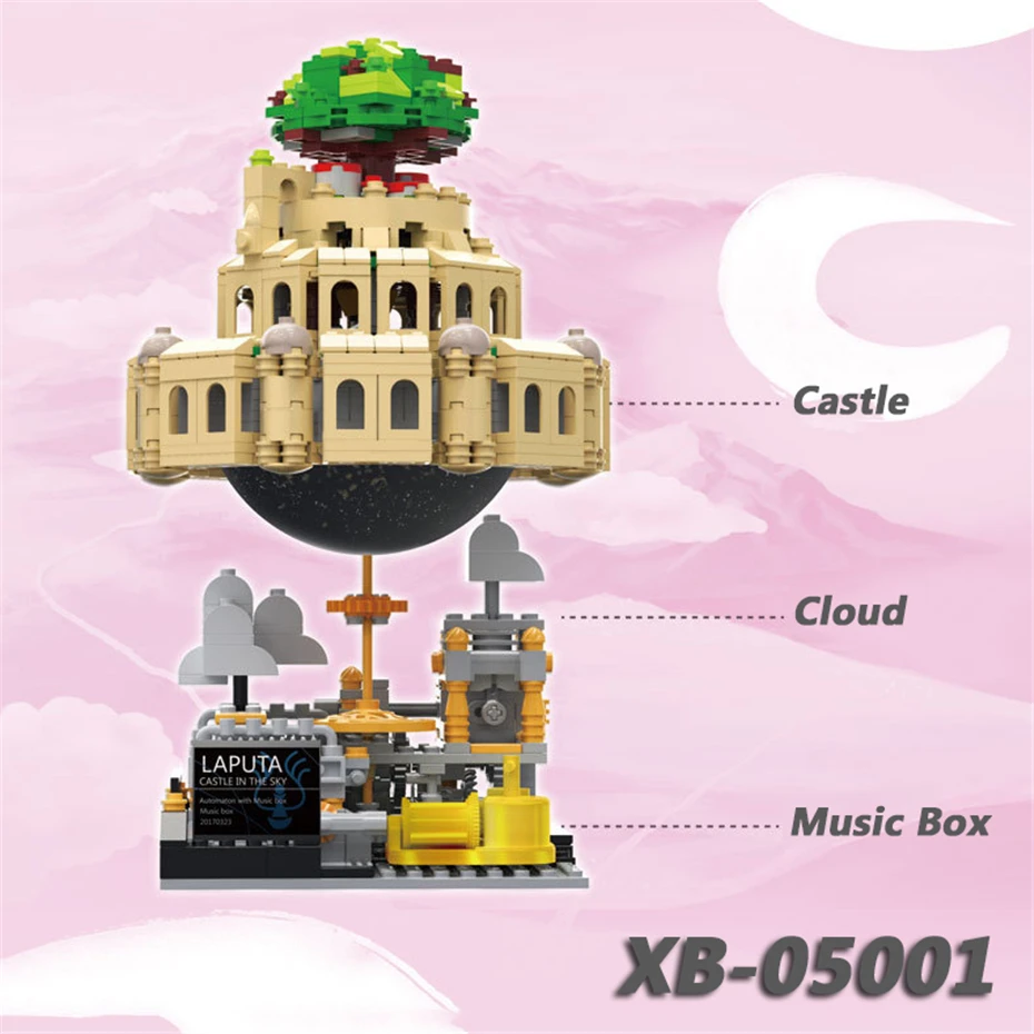 XINGBAO 05001 креативная серия MOC 1179 шт. набор для строительства города в небе с