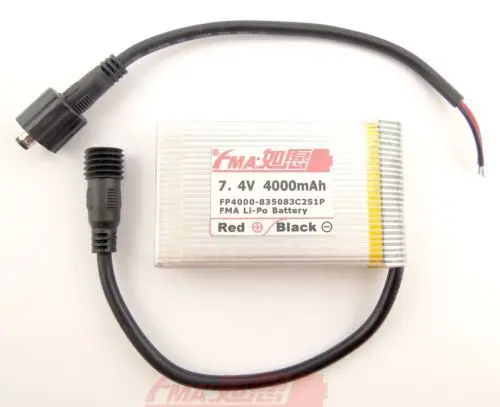 FMA 7,4 V 4000mAh Li-Po аккумулятор для MagicShine светодиодный светильник для велосипеда 835083C2S1P