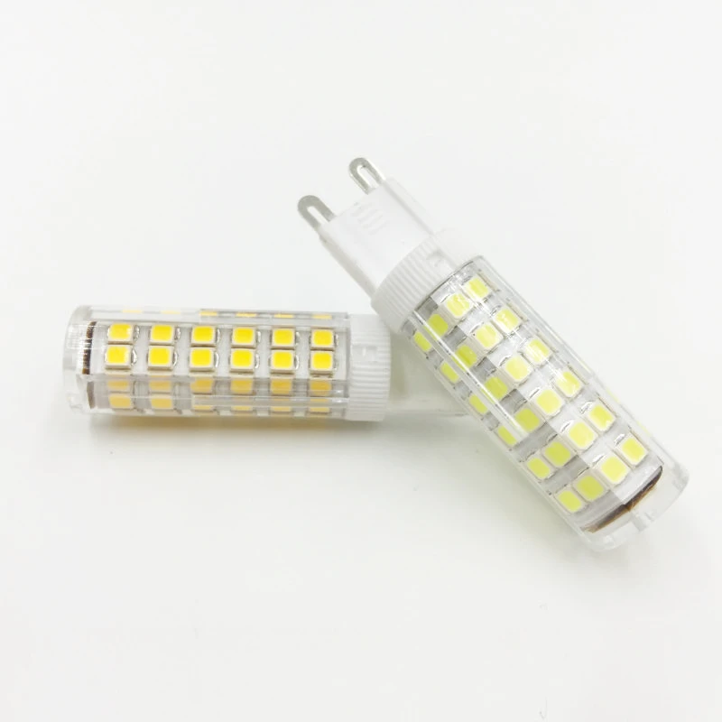 G9 светодиодный светильник 3W 4W 5W 7W AC220V 2835SMD лампа Замена 30 40 50 70W галогенная для