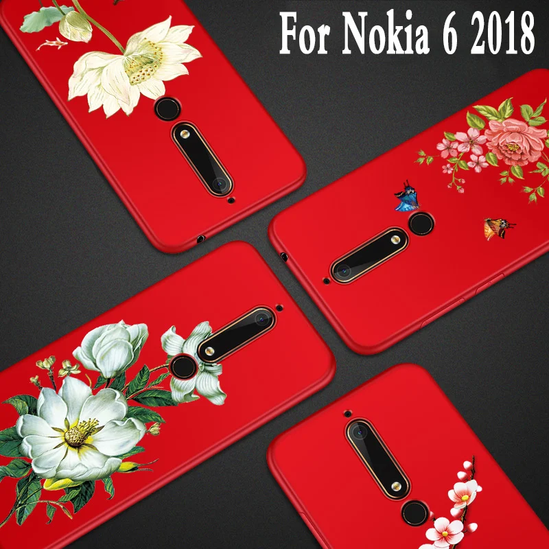Для nokia 6 2018 чехол милый мультяшный силиконовый для телефона tpu Nokia 1 TA 1054 3D