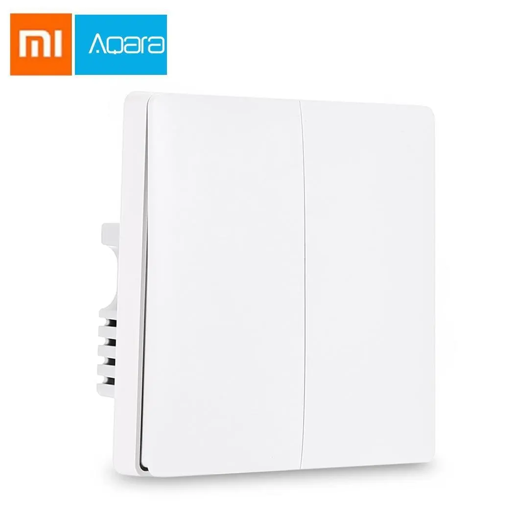 Aqara Smart Switch Light Remote Control ZiGBee wifi Wireless Key Wall Home work for mijia Mi APP | Электроника