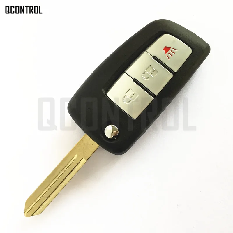 Обновленный дистанционный ключ QCONTROL для Nissan KBRASTU15 Qashqai солнечное сильфи Tiida X-Trail