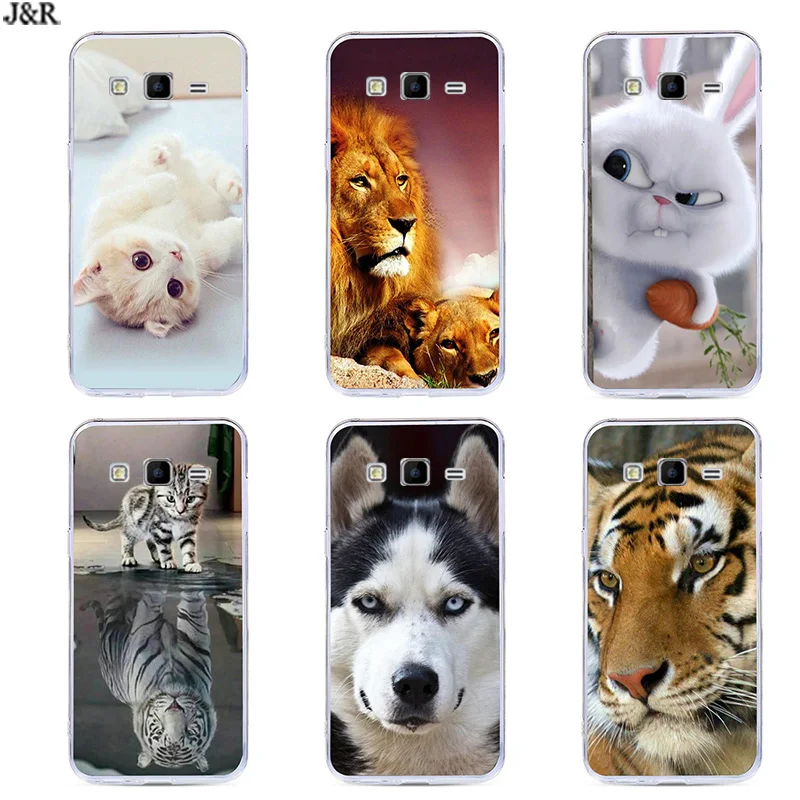 For Samsung Galaxy Ace 4 Neo G318H SM-G318H Ace4 Lite G313 G313H SM-G313H Cover Silicone Cartoon Painting Animal Style Cases |