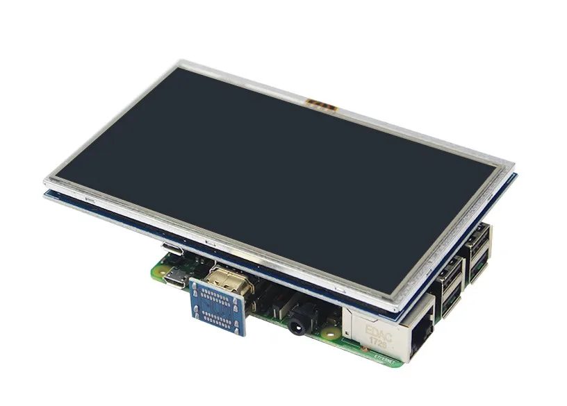 5 дюймовый сенсорный ЖК экран Raspberry Pi 3 с интерфейсом HDMI модуль дисплея TFT LCD 800*480