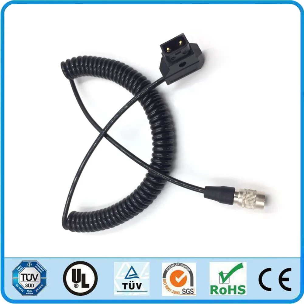 Звуковые устройства 688 633 Zoom F8 кабель питания D tap Hirose 4 pin штекер для ZAXCOM|4 male|4 cablecable |