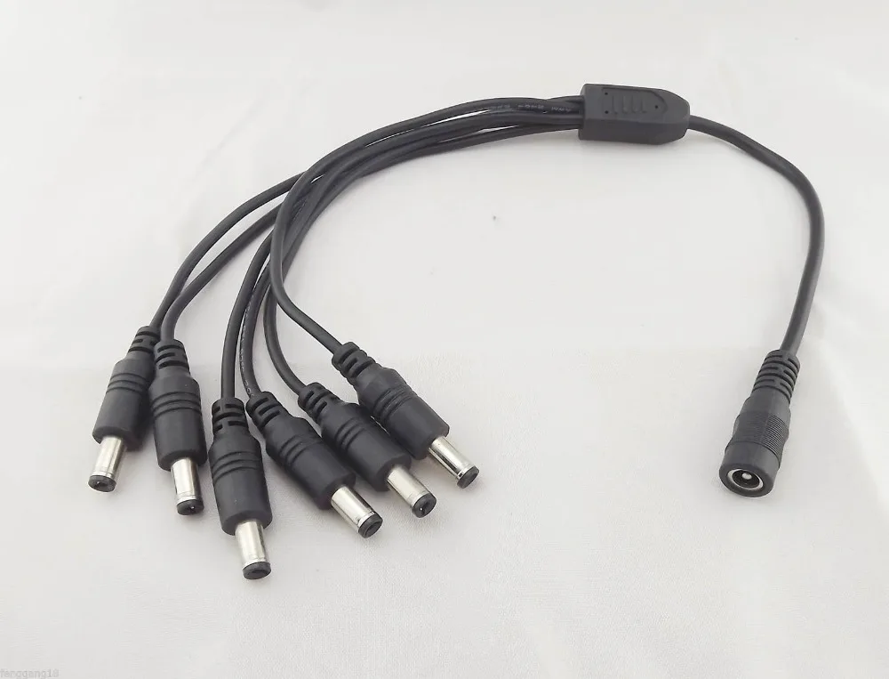 

10 шт., адаптер для камеры 30 см, 5,5x2,1 мм