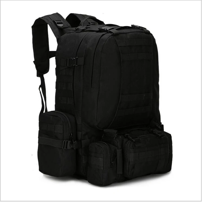 50L Molle 600D военный тактический рюкзак для походов, походов, охоты, альпинизма, камуфляжные сумки для альпинизма