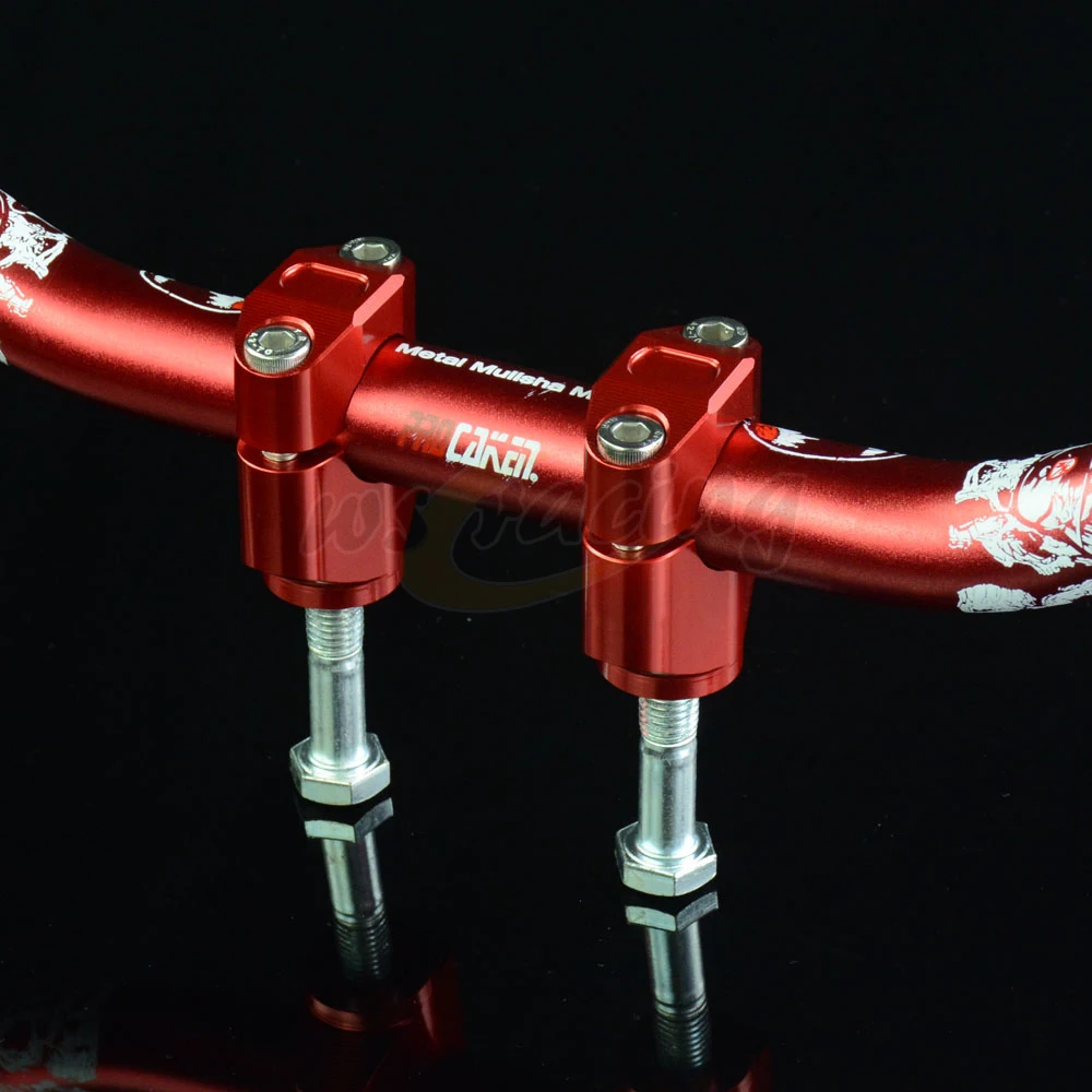 Мотоцикл 1 1/8 &quot28 мм MX руль ручка бар стояк зажимы захваты для HONDA CRF250R CRF250X CRF450R CRF450X