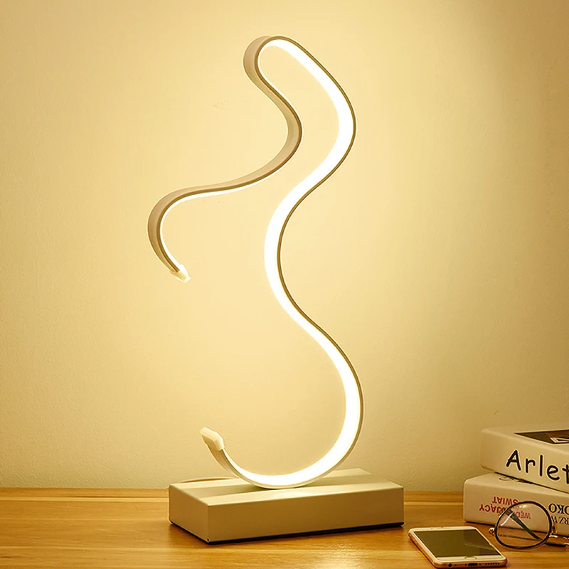 Современная настольная лампа креативный Настольный светильник защитный для