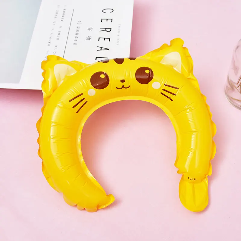 Новинка обруч для волос в виде животных фольгированные гелиевые шары воздушные