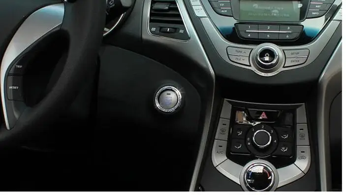 Отделка переключателя зажигания автомобиля наклейки для Nissan Almera Juke Sentra Tiida X-Trail