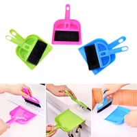 cute mini desktop sweep cleaning brush small broom dustpan set shovel garbage and sweep the ingenious combination daily special
