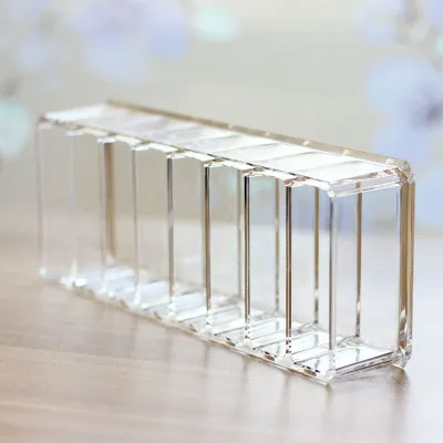 PS органайзер для макияжа прозрачная губная помада ящик хранения щек туалетный