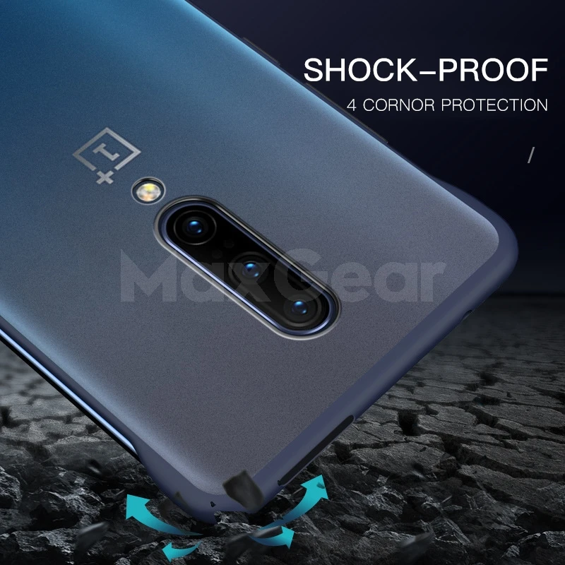 Чехол без рамки для Oneplus 7 Pro силиконовый прозрачный чехол 1 + One Plus матовый тонкий |