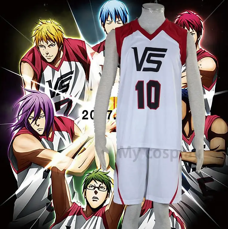 Костюм для косплея Kuroko no Basuke LSAT из игры японская команда № 4 6 7 костюм Джерси