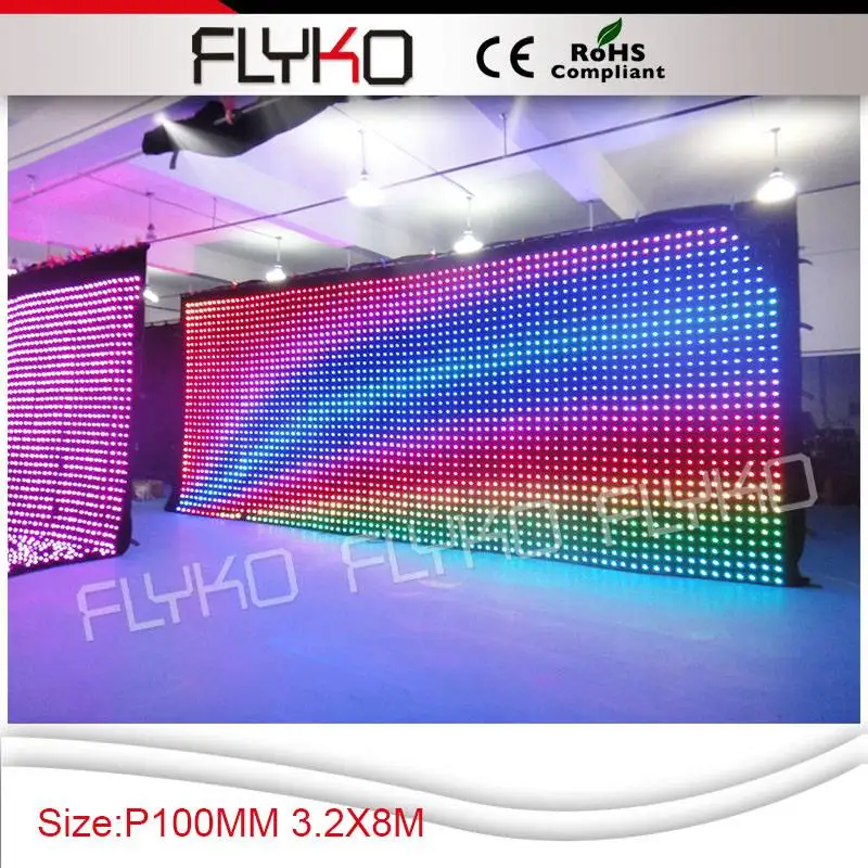 Flykostage 2016 светодиодный знак горячих продуктов видео экран p10см led сценическая