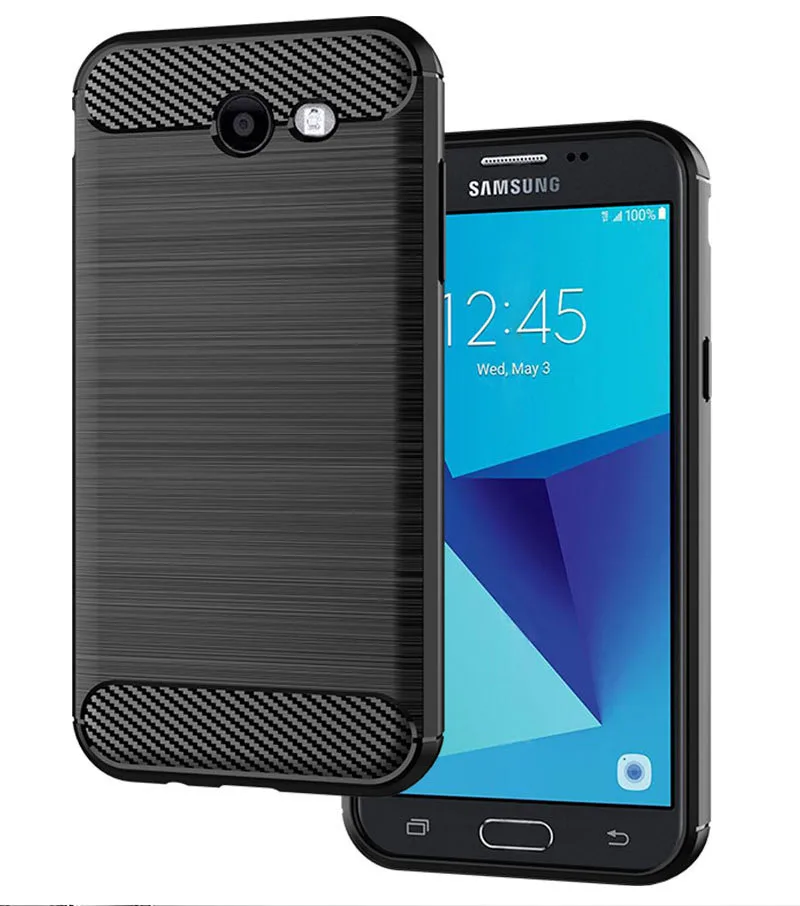 Противоударный защитный мягкий чехол для Samsung Galaxy J3 2017/J3 Prime/J3 Emerge/J3 Eclipse/Express Prime