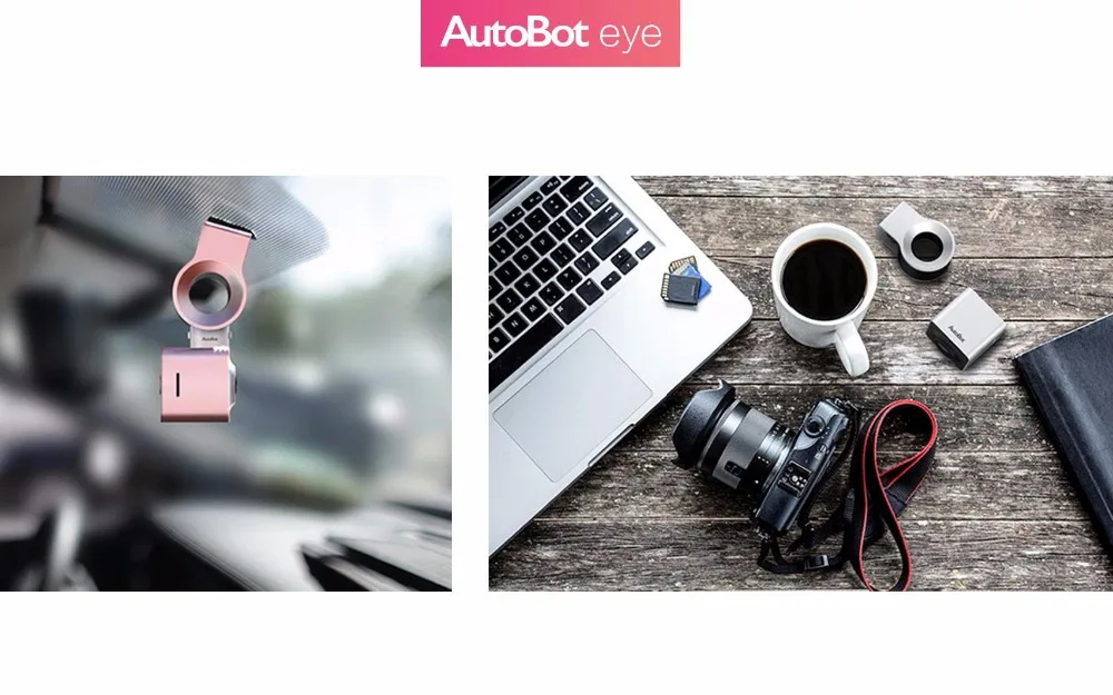 

AutoBot Eye Smart Dashcam Auto Car DVR Camera Novatek96655 SONY IMX322 1080P 150Degree WiFi WDR Night Vision Parking Shot Mode