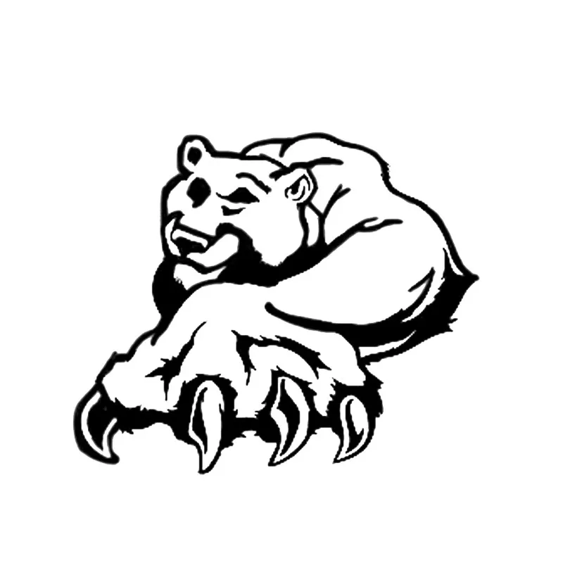 Interesting Polar Bear Huge Claws For Auto Car/Bumper/Window Vinyl Decal Sticker Decals DIY Decor CT1002 | Автомобили и мотоциклы