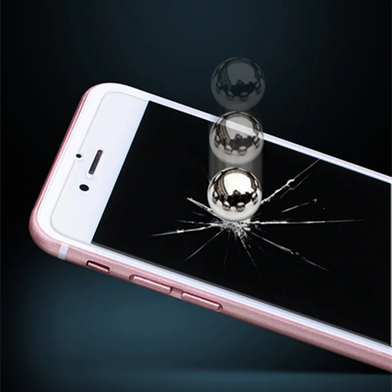 0 2 мм Премиум Взрывозащищенный закаленное Стекло Экран Защитная пленка для iPhone X 7