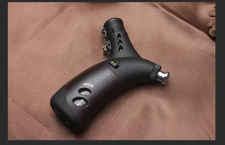 Струйная Бутановая сигарная Зажигалка фонарь турбо зажигалка газовая сигарета 1300 C пистолет-распылитель пожарная ветрозащитная Зажигалка без газа