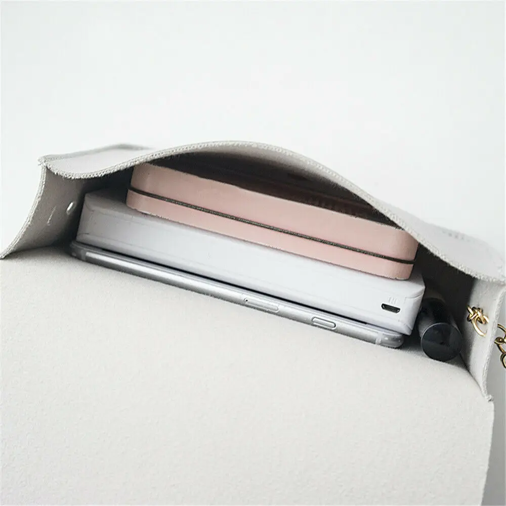 Летняя модная женская кожаная сумка через плечо на цепочке тоут ранец