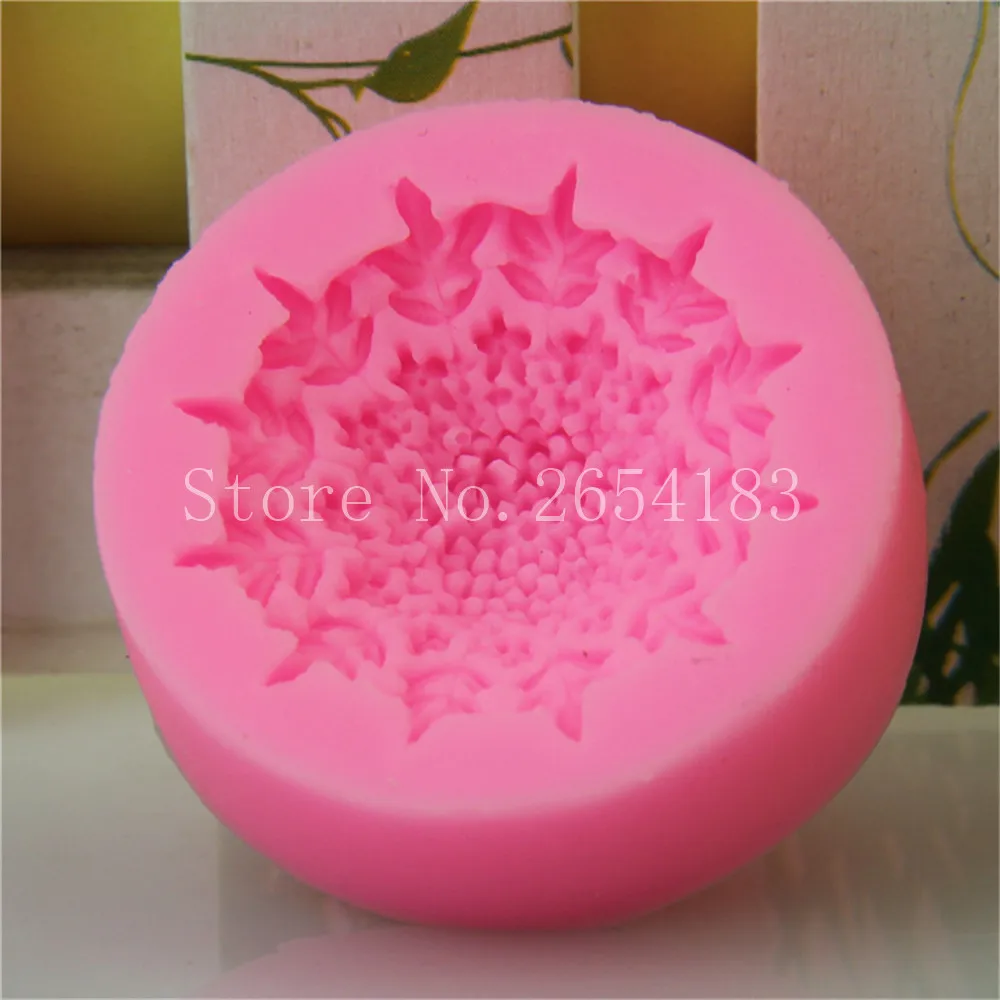 Flower Anemone Silicone Fondant Actinian Soap 3D Cake Mold Cupcake Jelly Candy Chocolate Decoration Baking Tool FQ3265 | Дом и сад