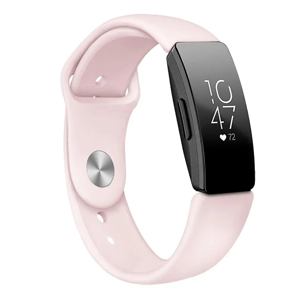 Силиконовые ТПУ ремни для Fitbit Inspire HR Band смарт часы Браслет аксессуары спортивные