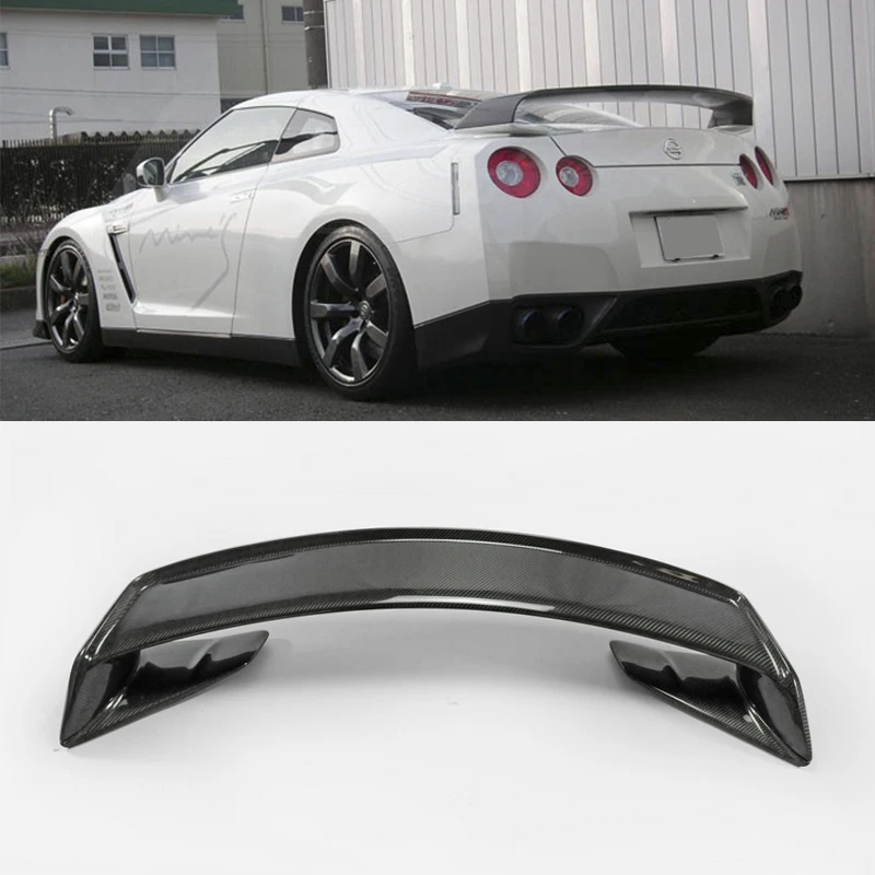 Автомобильные аксессуары для Nissan R35 GTR Mine Style задний спойлер из углеродного