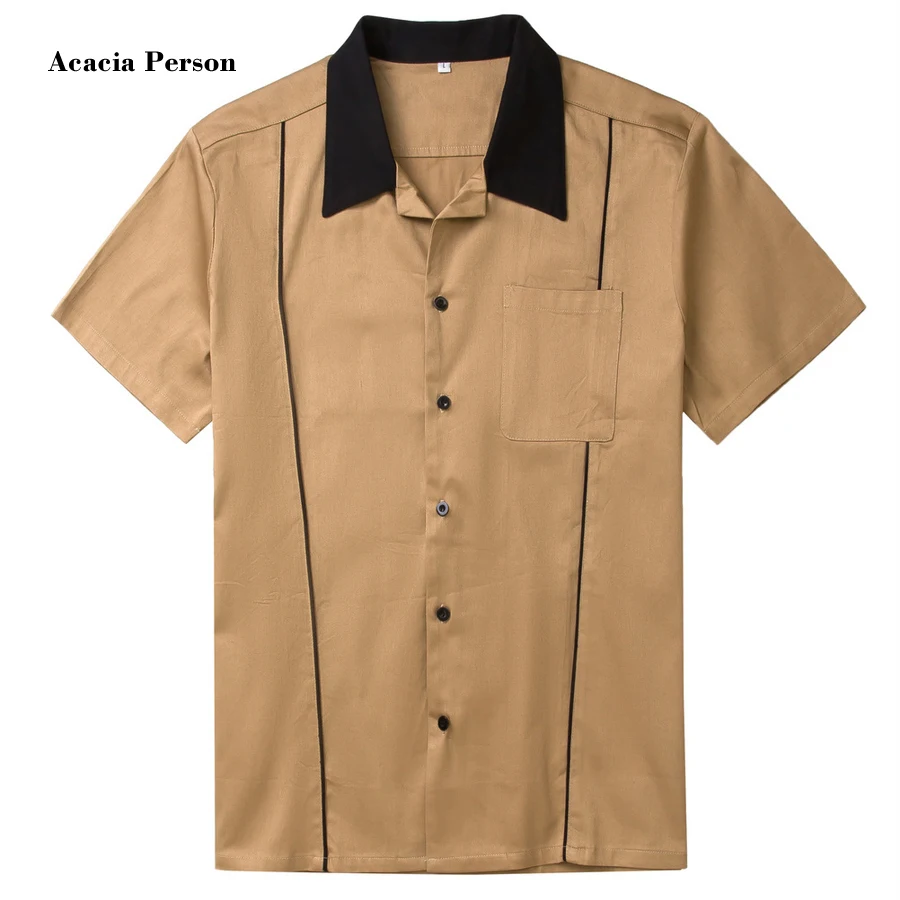 Новый дизайн хит продаж мужская рубашка с коротким рукавом повседневная