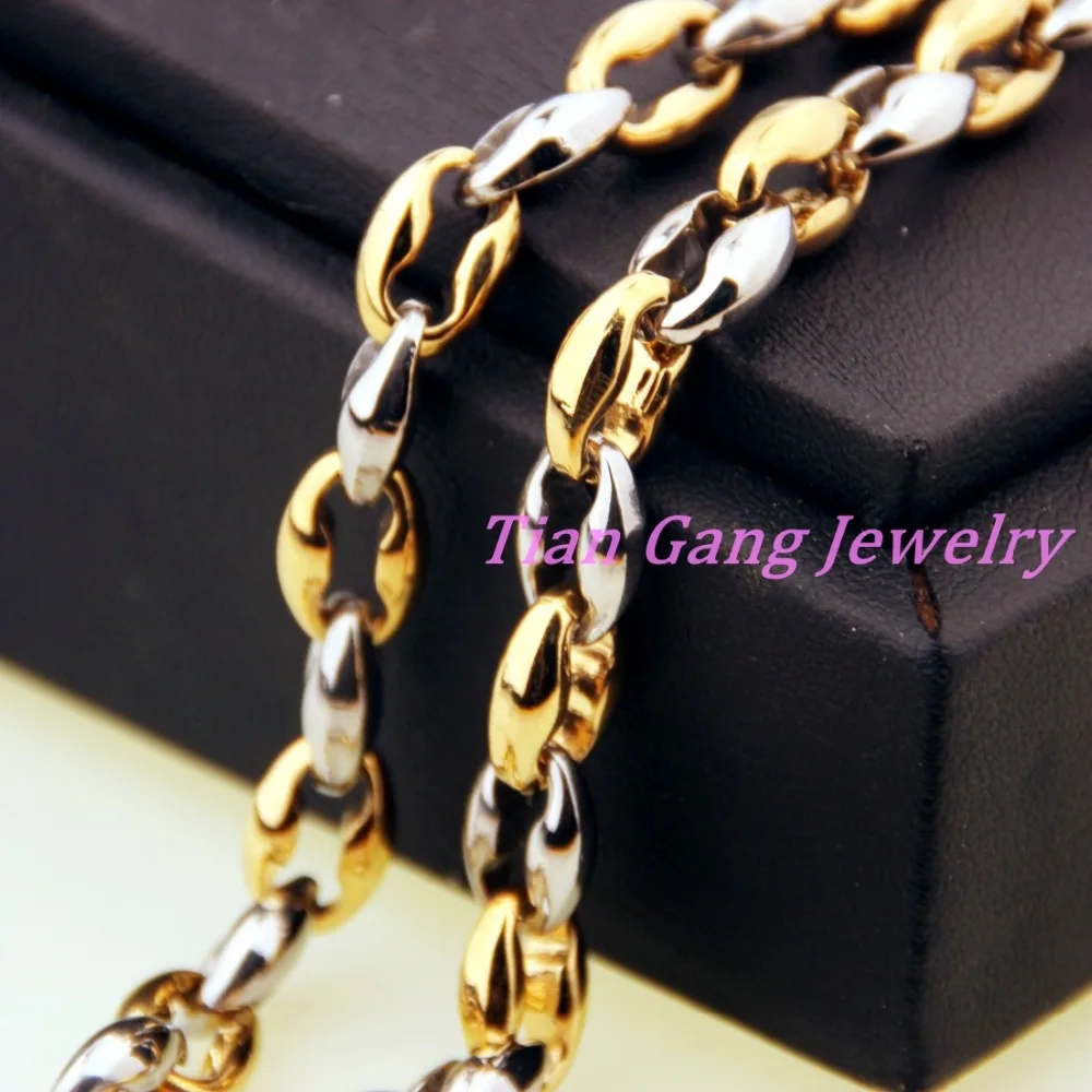 Ожерелье и браслет из нержавеющей стали 316L для мужчин женщин 7-40 дюймов 6 5/7 5/12 мм |