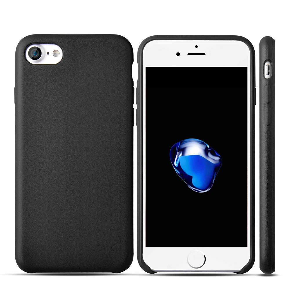 Retro Luxury High Quality Original Rubber Skin Case For iPhone 7 7S Ultra Slim Soft Silicone Cover Plus TPU Cases |