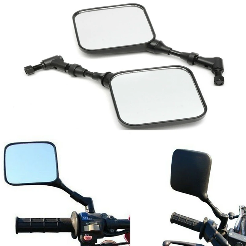 2 шт. мотоцикл зеркало заднего вида черный для Suzuki Dr 200 250 Dr350 Drz 400 Dr650