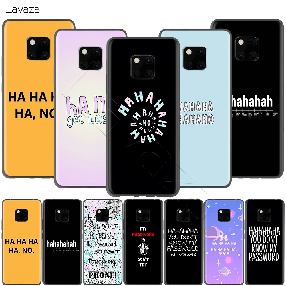 Забавный чехол Lavaza Ha No для Huawei Honor 10 9 8 8x 8c 7x 7c 7a Note Nova 3 3i Lite Y9 Y7 Y6|Бамперы| |