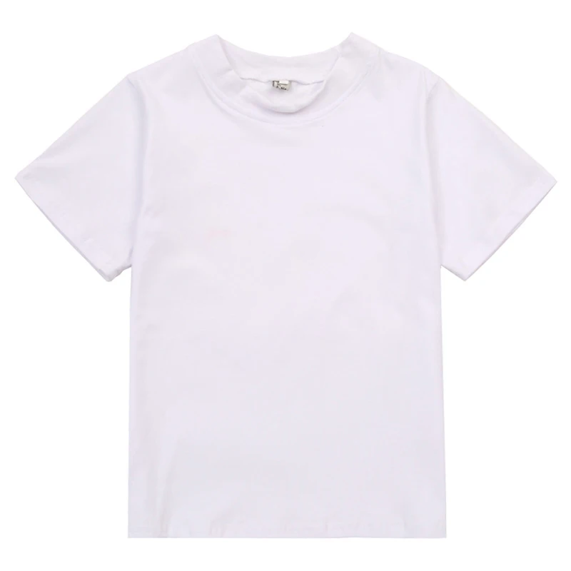 White T-Shirt Vestido/Детский костюм в стиле хип-хоп, джинсовый костюм, топ+ штаны, стеет, костюм Джаз, детская джинсовая одежда, детская одежда в стиле хип-хоп, BL1952 - Цвет: White T-Shirt