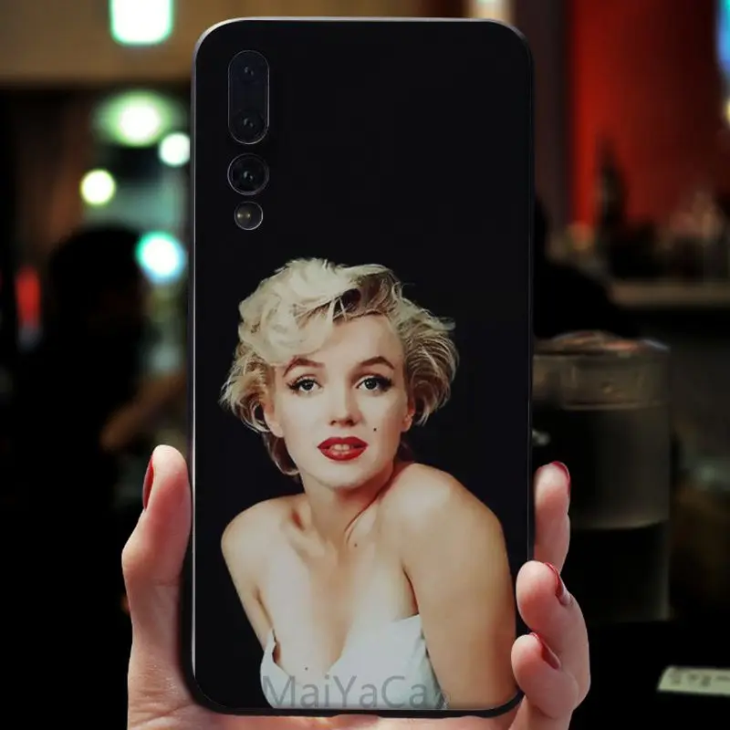 Babaite для coque honor 8X Мэрилин Монро ТПУ Мягкий силиконовый чехол телефона Huawei P9 P10 P20