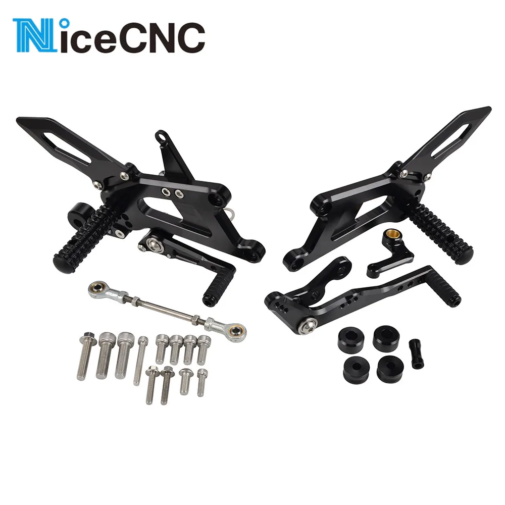 NICECNC Регулируемые задние комплекты подножки для триумфа Daytona 675R 675 R 2013-2016 2014