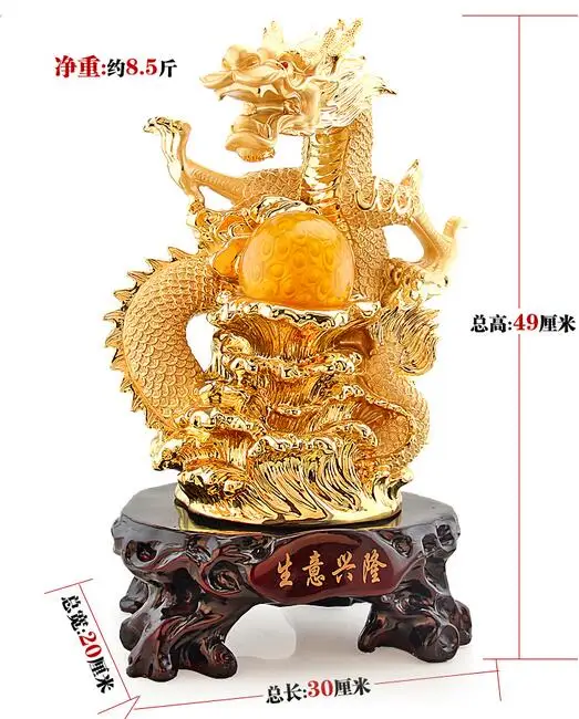 Фен шуй деловые подарки новоселье хороший Драконий офисный кассовый Декор|decorative