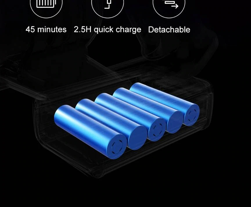 Xiaomi Mijia JIMMY Ручной беспроводной флеш-пистолет JW31 2,2 мпа давление воды 180л/ч поток воды 2500 мАч литиевая батарея