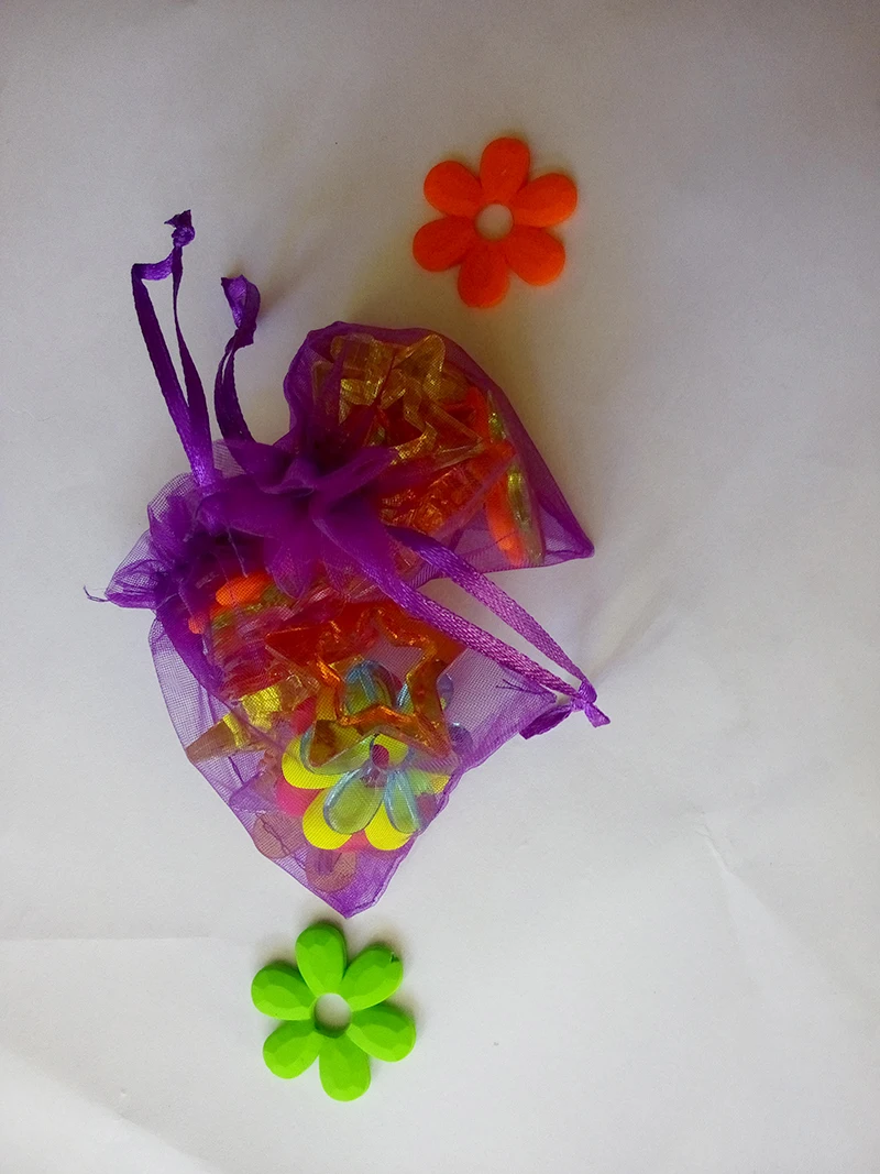 

15*20cm 300pcs Dark purple Organza Bag christmas Drawstring bag jewelry packaging bags for gift/candy/wedding/party Yarn bag