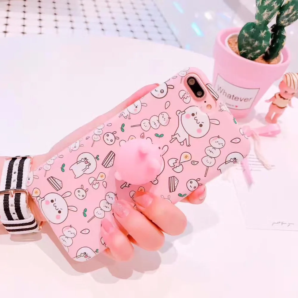 Squishy Чехлы для Oppo F1s задней обложки с милой пандой кролик Squeeze Давление уменьшить