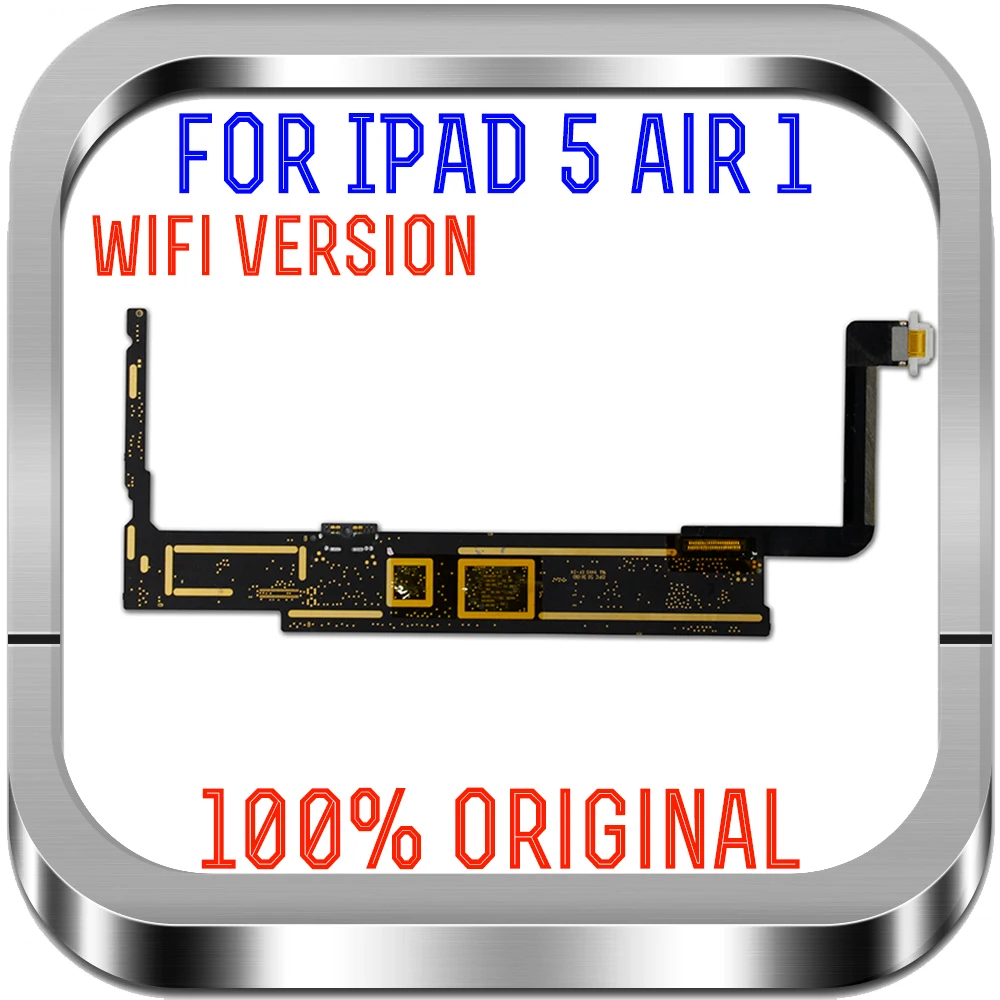 64 Гб Wifi версия для Ipad Air 1 Материнская плата с системой IOS 32 ГБ, оригинальная разблокированная для Ipad 5 материнская плата 16 ГБ, A1474