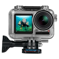 40m underwater waterproof case for dji osmo action camera protective surfing diving accessory housing case for dji osmo action