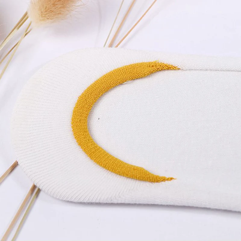 2018 модные хлопковые носки-лодочки тапочки женские милые носки с мультяшными