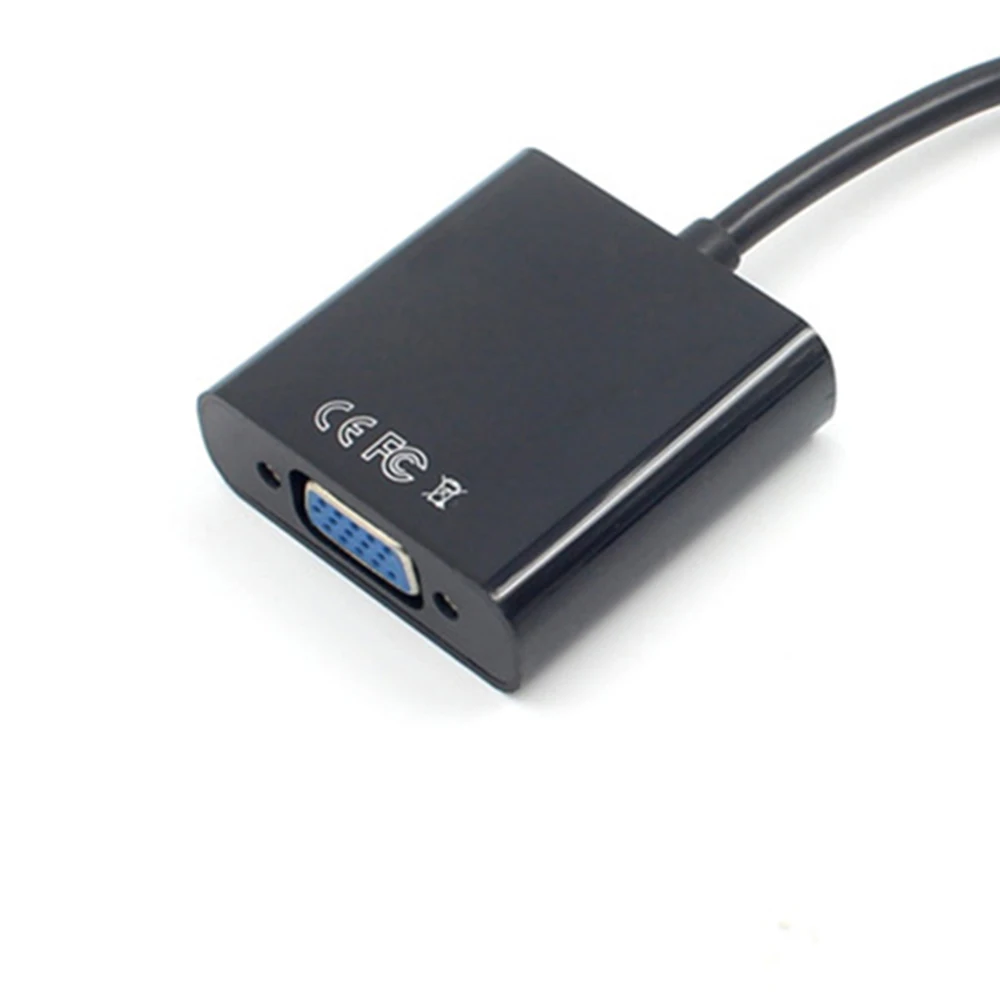 Адаптеры для USB3.1Type-C к VGA конвертер USB HD кабель видеоадаптера портативный для Macbook Аксессуары для мобильных телефонов