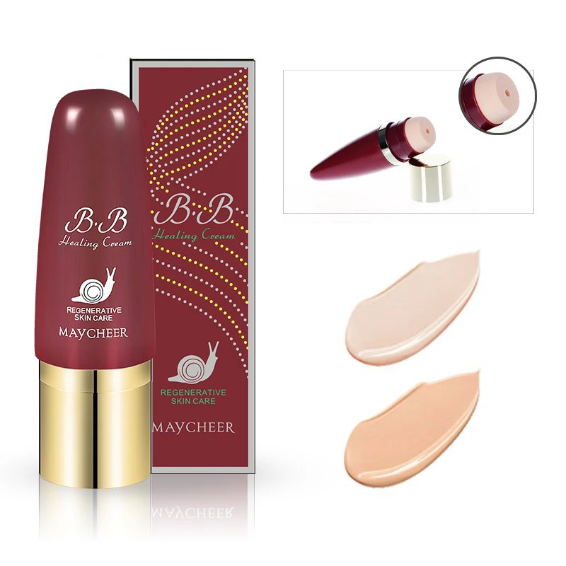 Натуральный крем на воздушной подушке водостойкий отбеливающий консилер