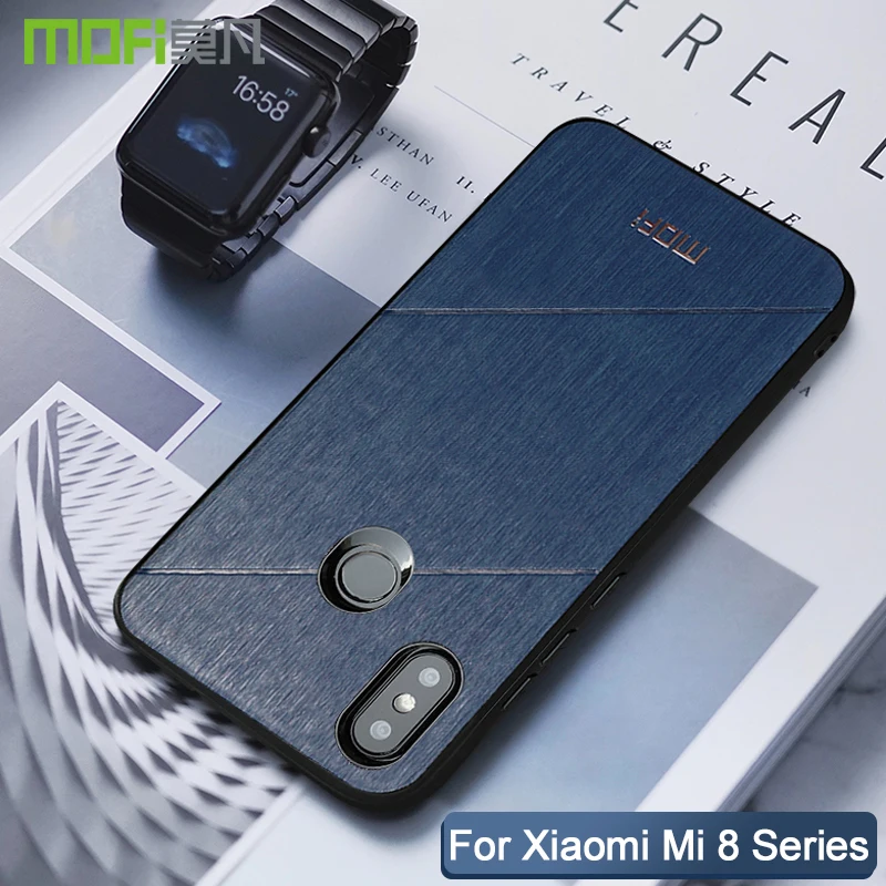 xiaomi mi 8 case explore version cover Mofi original fitted mi8 back sds buiness style for se |